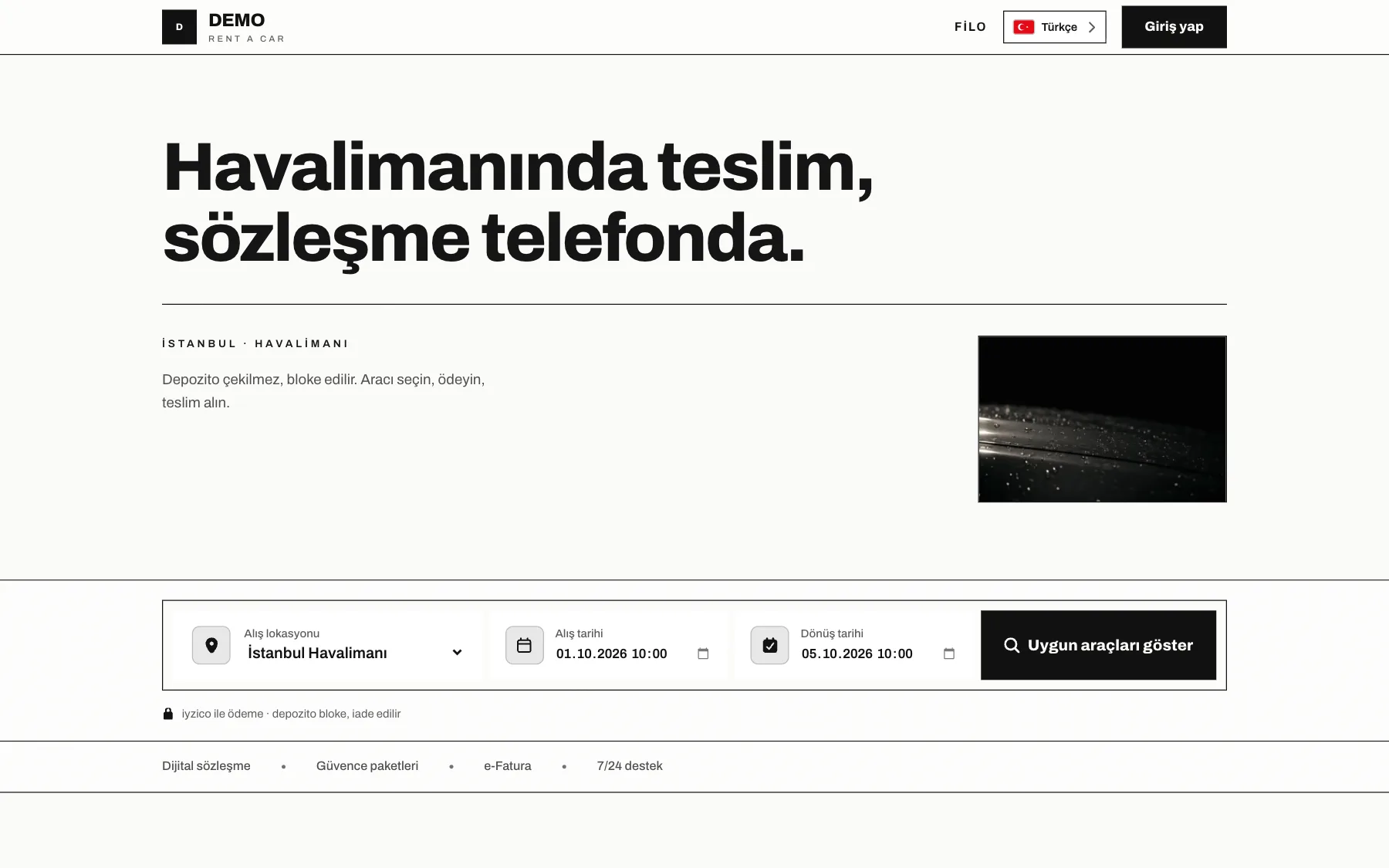 Aynı demo vitrin, Kâğıt teması