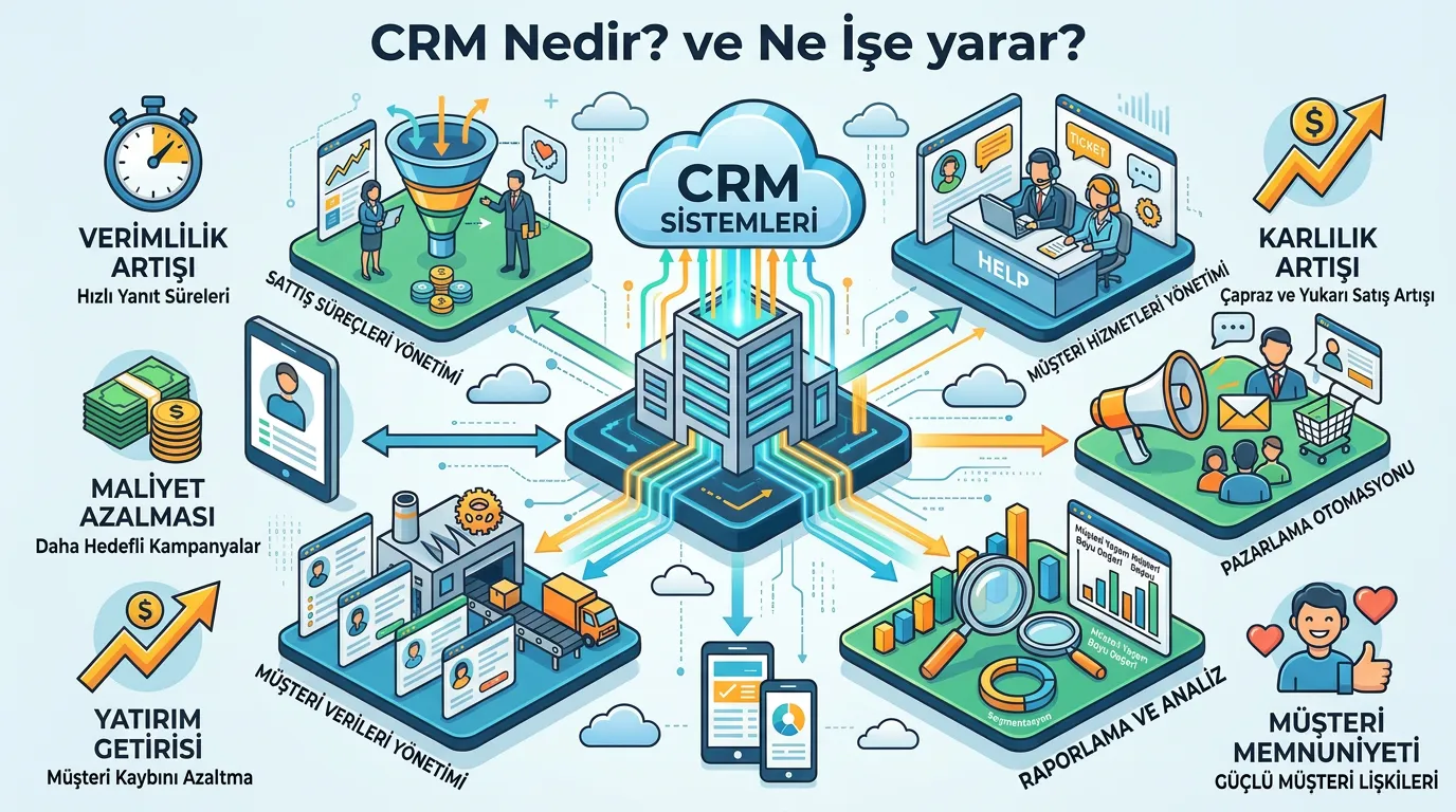 CRM Nedir? ve Ne işe yarar?